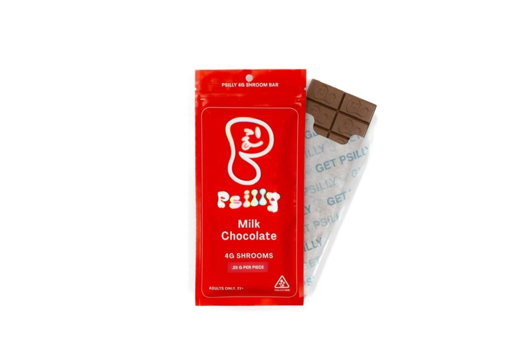 Psilly Milk Chocolate Bar — UK Shroom Bros