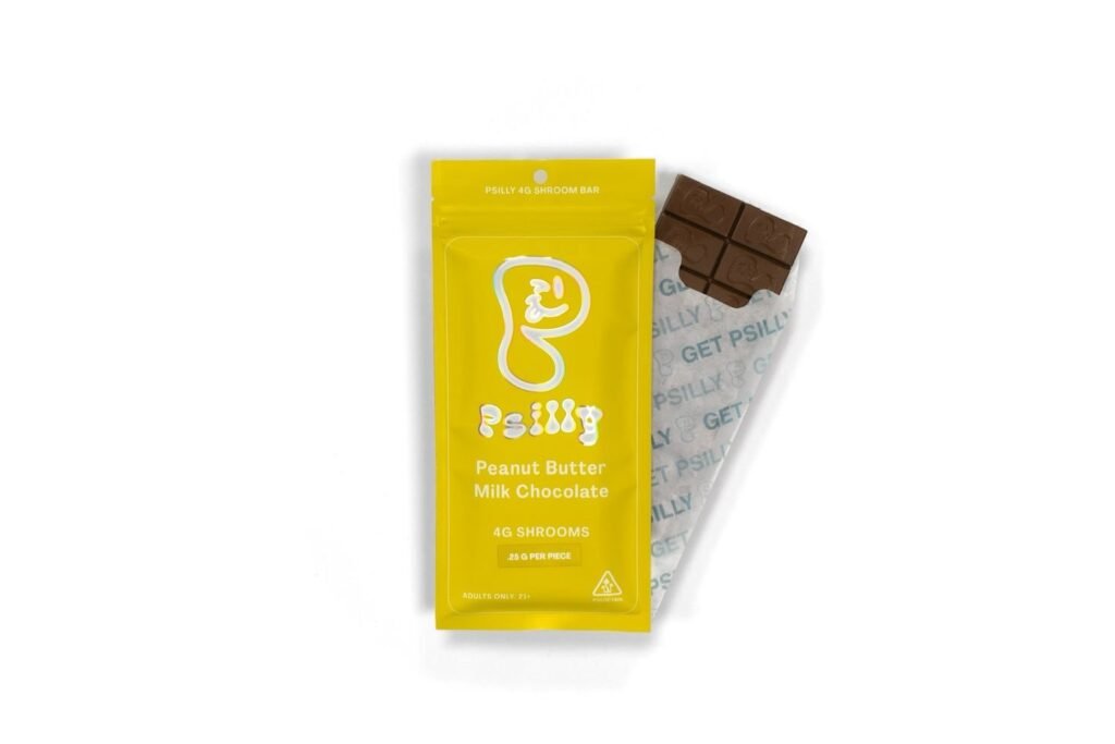 Psilly Peanut Butter Milk Chocolate Bar — UK Shroom Bros