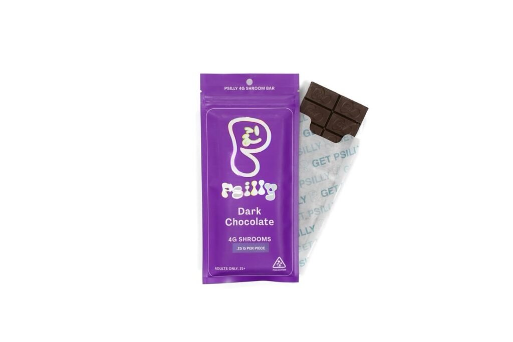 Psilly Dark Chocolate Bar — UK Shroom Bros