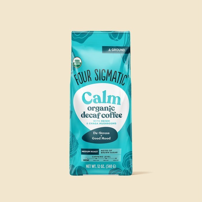 Four Sigmatic Organic Calm Decaf Ground Coffee — UK Shroom Bros