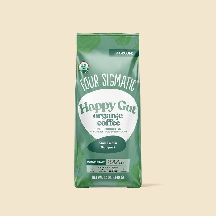 Four Sigmatic Organic Happy Gut Ground Coffee Bag — UK Shroom Bros