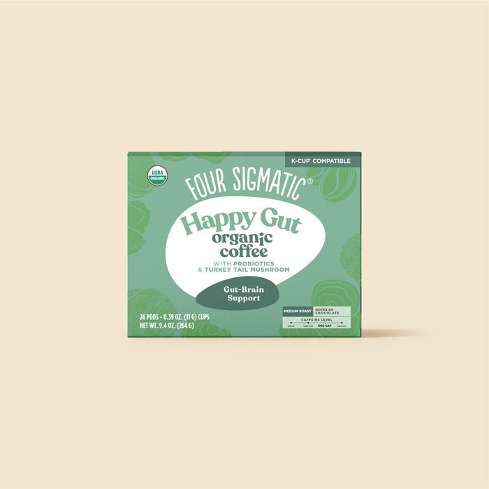 Four Sigmatic Organic Happy Gut Coffee Pods Box – 24 count — UK Shroom Bros