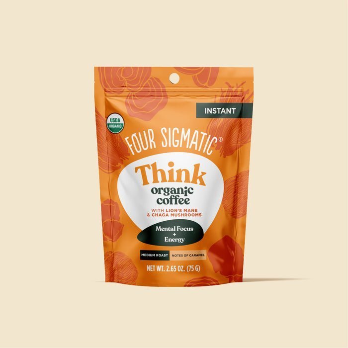 Four Sigmatic Organic Think Instant Coffee Multiserve — UK Shroom Bros