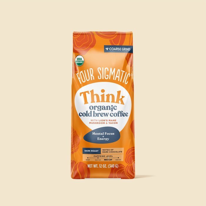 Four Sigmatic Think Organic Cold Brew Ground Coffee — UK Shroom Bros