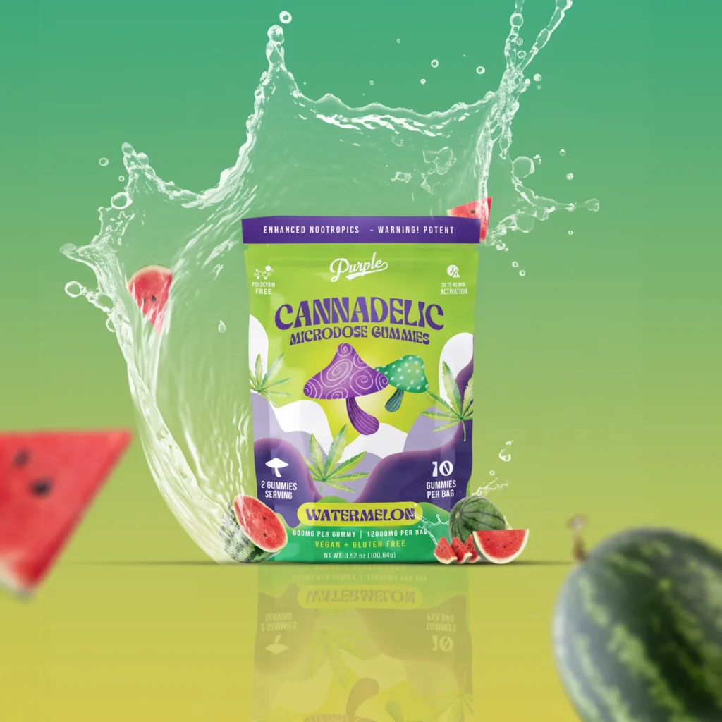 CANNADELICS MICRODOSE GUMMIES | WATERMELON — UK Shroom Bros