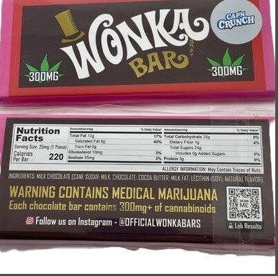 Wonka Chocolate Bar – Capn Crunch