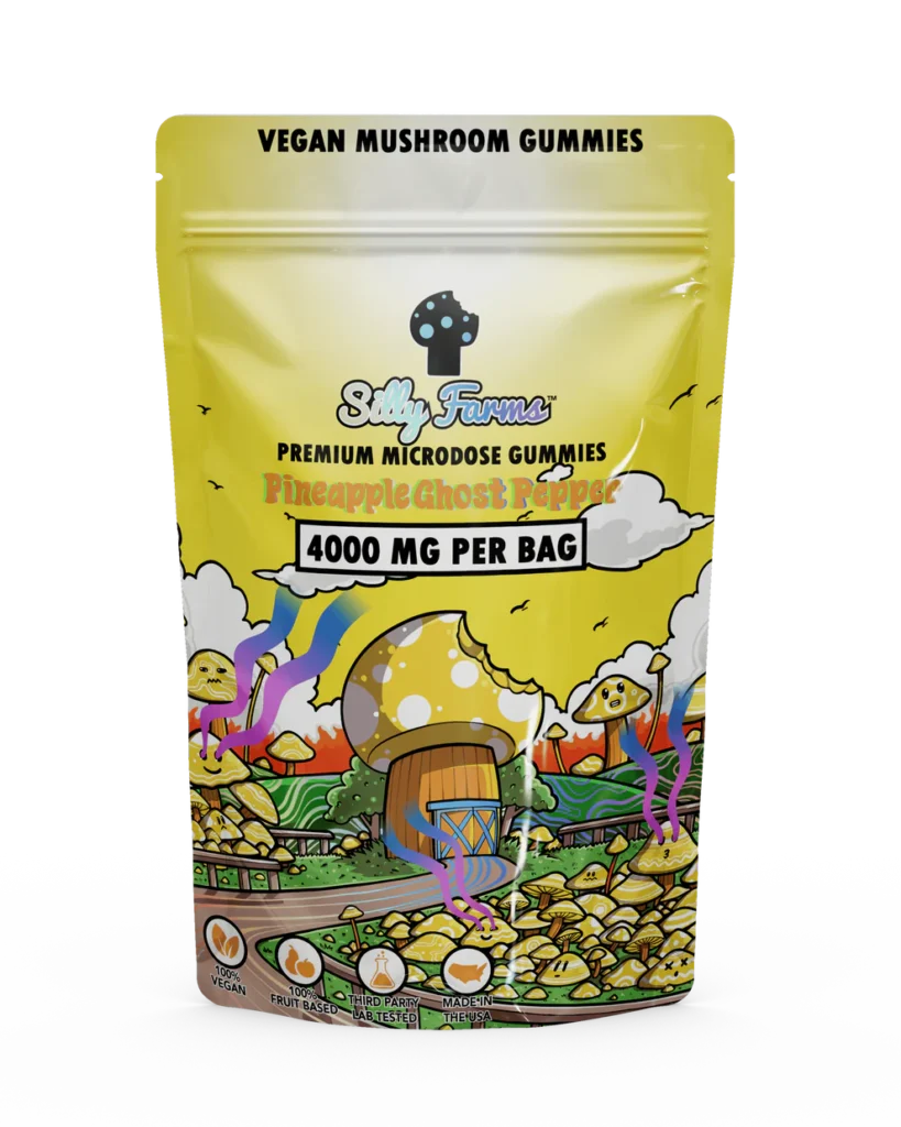 Pineapple Ghost Pepper Gummies — UK Shroom Bros