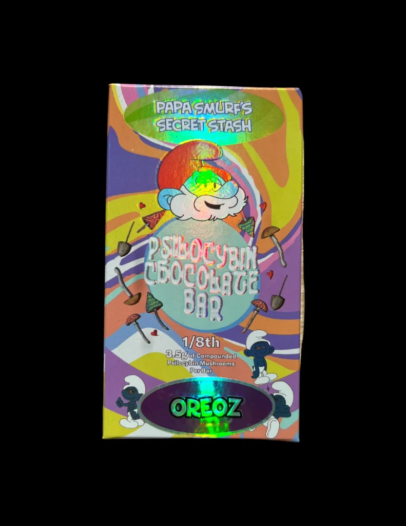 Papa Smurf’s Secret Stash Shroom Bar – Oreoz 3.5G — UK Shroom Bros