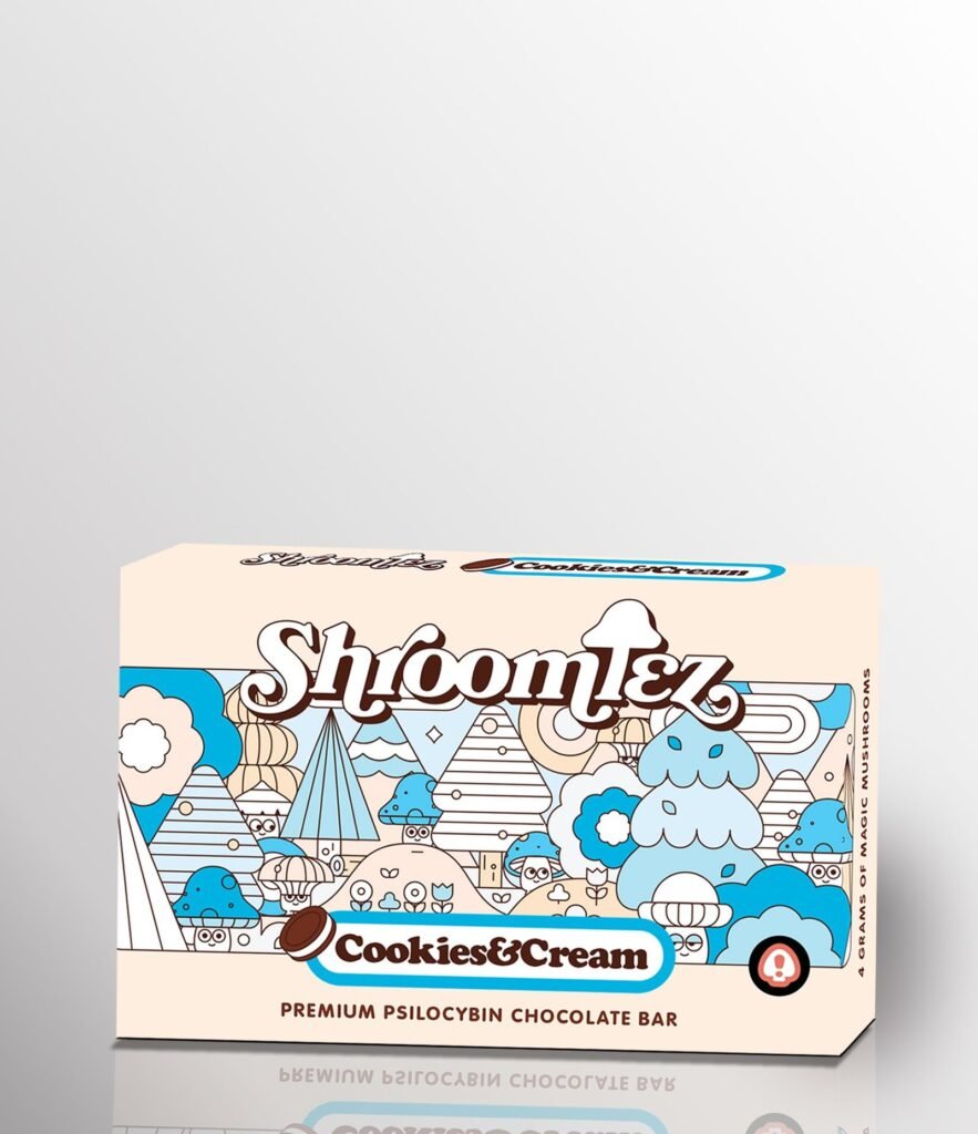 Cookies & Cream Milk Chocolate Bar — UK Shroom Bros