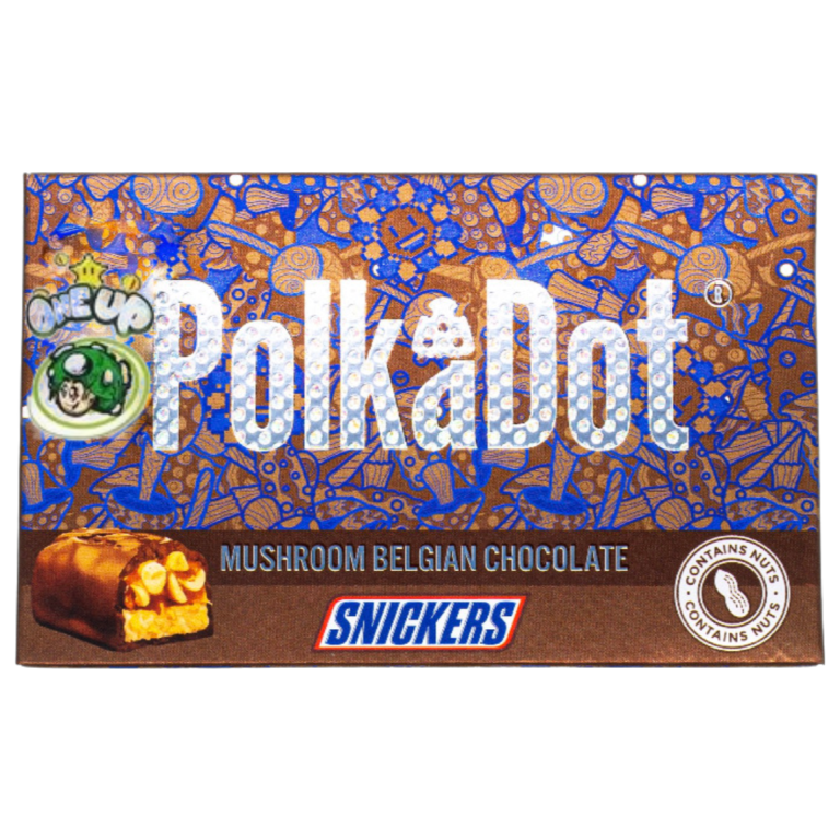 Polkadot | Snickers | Contains nuts | 4g — UK Shroom Bros