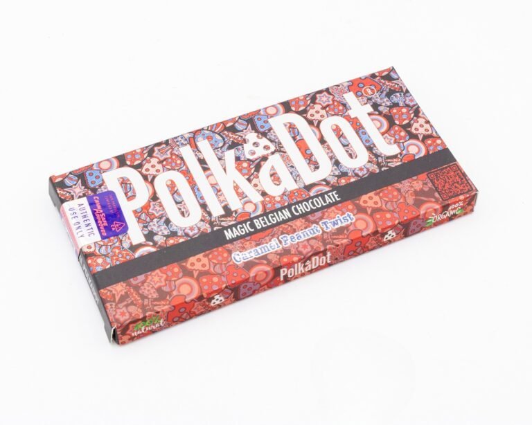 PolkaDot Magic Chocolate – Caramel Peanut Twist — UK Shroom Bros